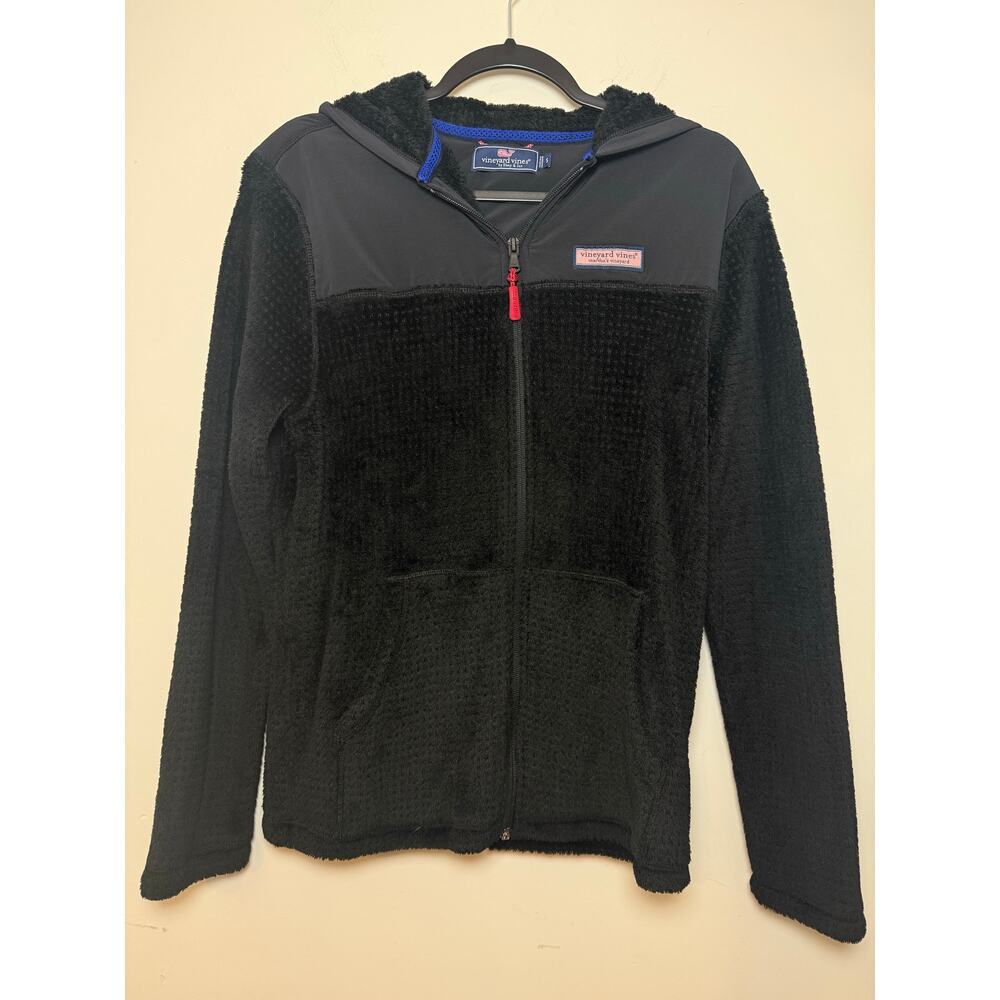 Vinyard Vines Dockside Woman's Fleece Full Zip Hoodien Size S
